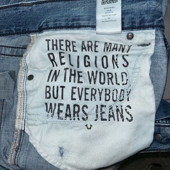 True Religion “Rocco” Blue Jeans - Picture 5 of 10